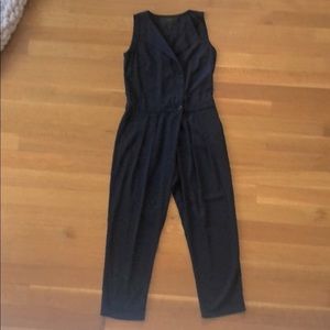 Women’s J. Crew Navy Sleeveless Jumpsuit